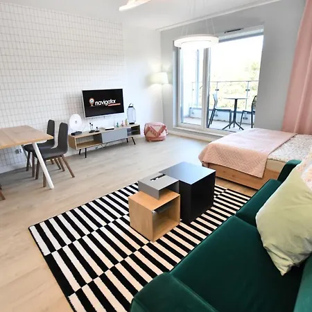 Apartamento Nadmorskie Tarasy Navigator Baseny Sauna, Silownia Gratis Kołobrzeg