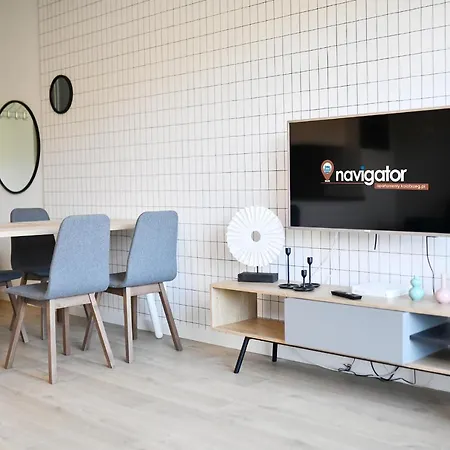 Nadmorskie Tarasy Navigator Baseny Sauna, Silownia Gratis 아파트