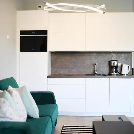 아파트 Nadmorskie Tarasy Navigator Baseny Sauna, Silownia Gratis 코워브제크