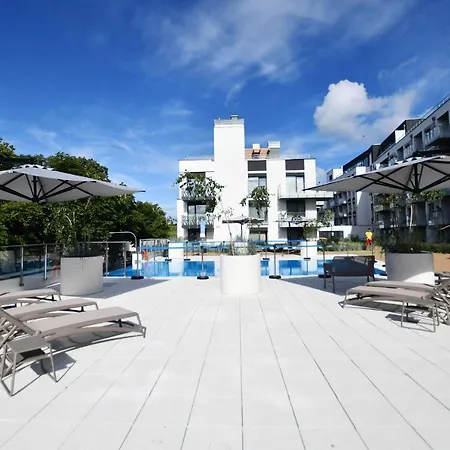 아파트 Nadmorskie Tarasy Navigator Baseny Sauna, Silownia Gratis