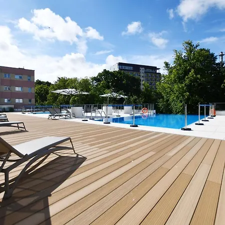 Nadmorskie Tarasy Navigator Baseny Sauna, Silownia Gratis شقة *