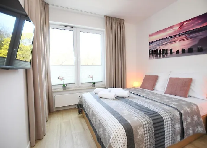 דירה Nadmorskie Tarasy Navigator Baseny Sauna, Silownia Gratis קולובז'ג